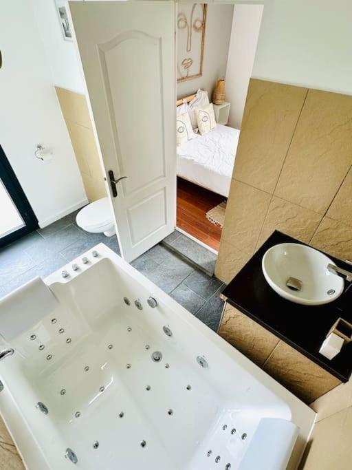 Ecrin Balneo Sauna A Thollon Apartman Kültér fotó